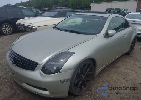 2005 Infiniti G35 z USA, uszkodzony, nr VIN JNKCV54E35M400716